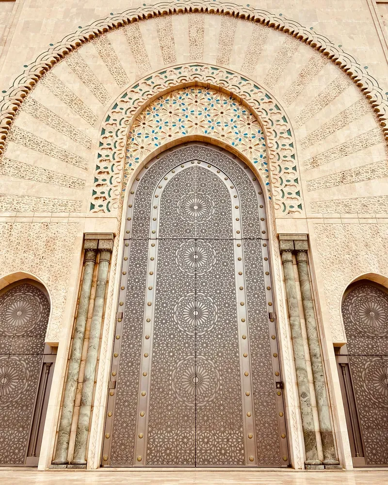 Hassan II Mosque view 1