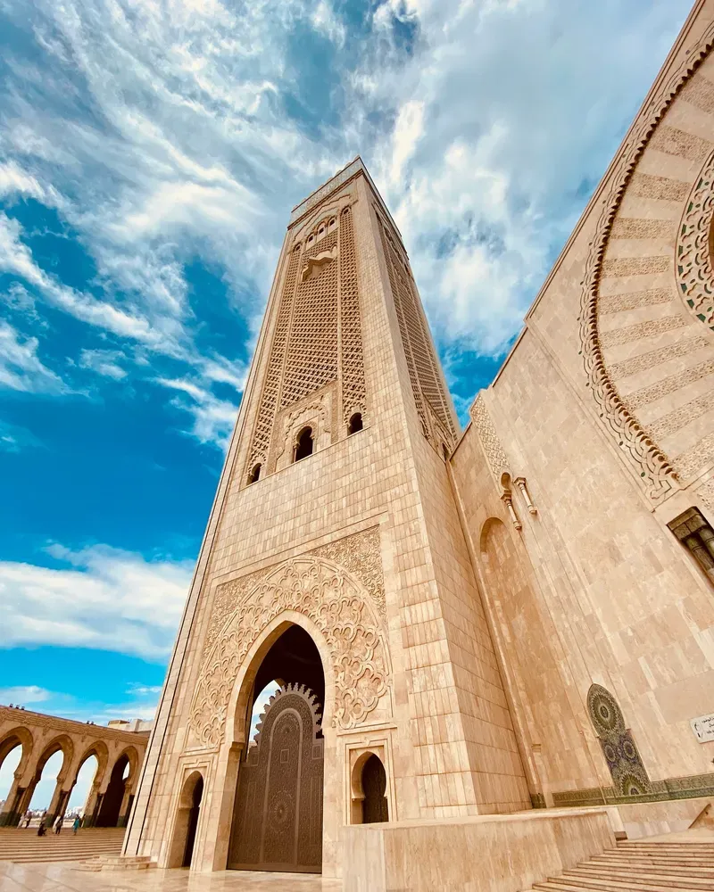 Hassan II Mosque view 2